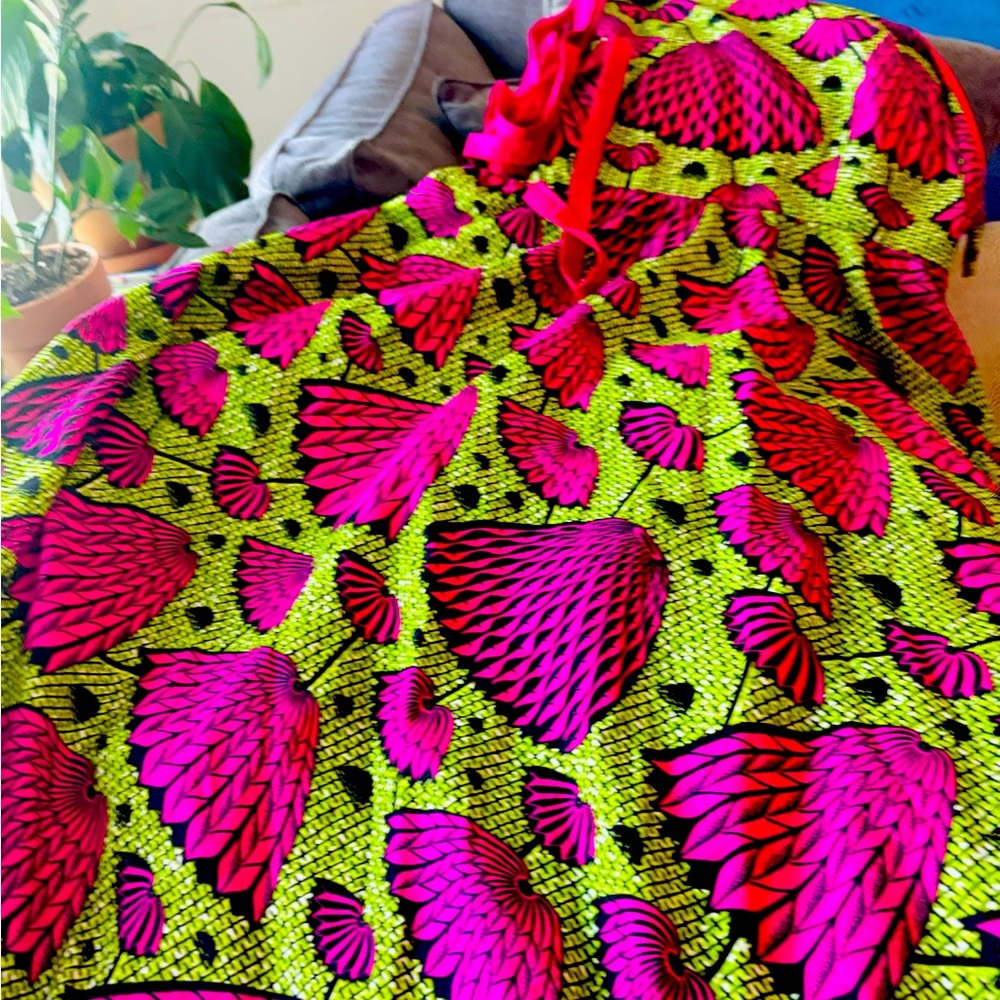 Designers Originals Pink and Green Dress